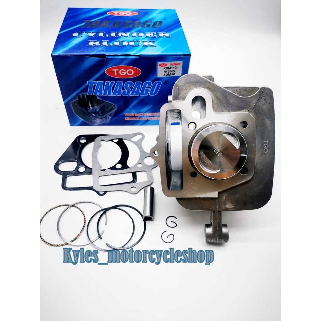 Takasago Cylinder block XRM110 racing 53mm (108cm) Shopee Malaysia