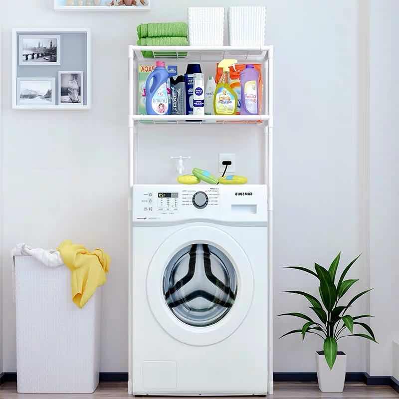 Washing Machine / Bathroom Storage Shelf Rack Toilet Shelf Washing ...