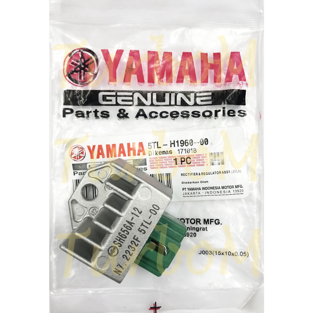 YAMAHA ORIGINAL INDONESIA RECTIFIER REGULATOR ASSY KATAU LC135 SRL110