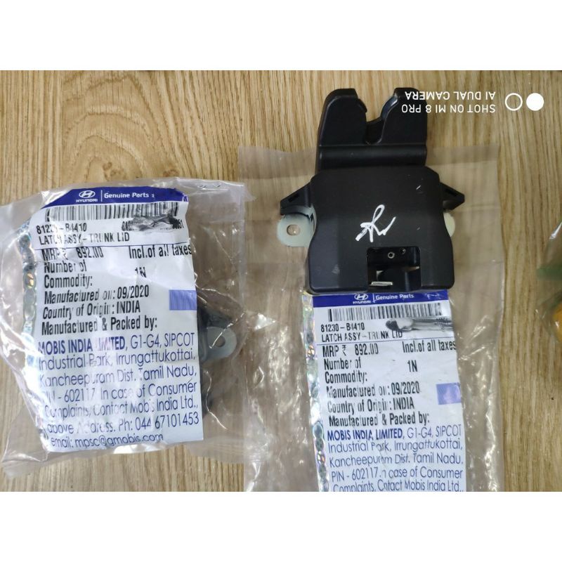 Rear trunk lock hyundai i10 sedan 81230b4410 Shopee Malaysia