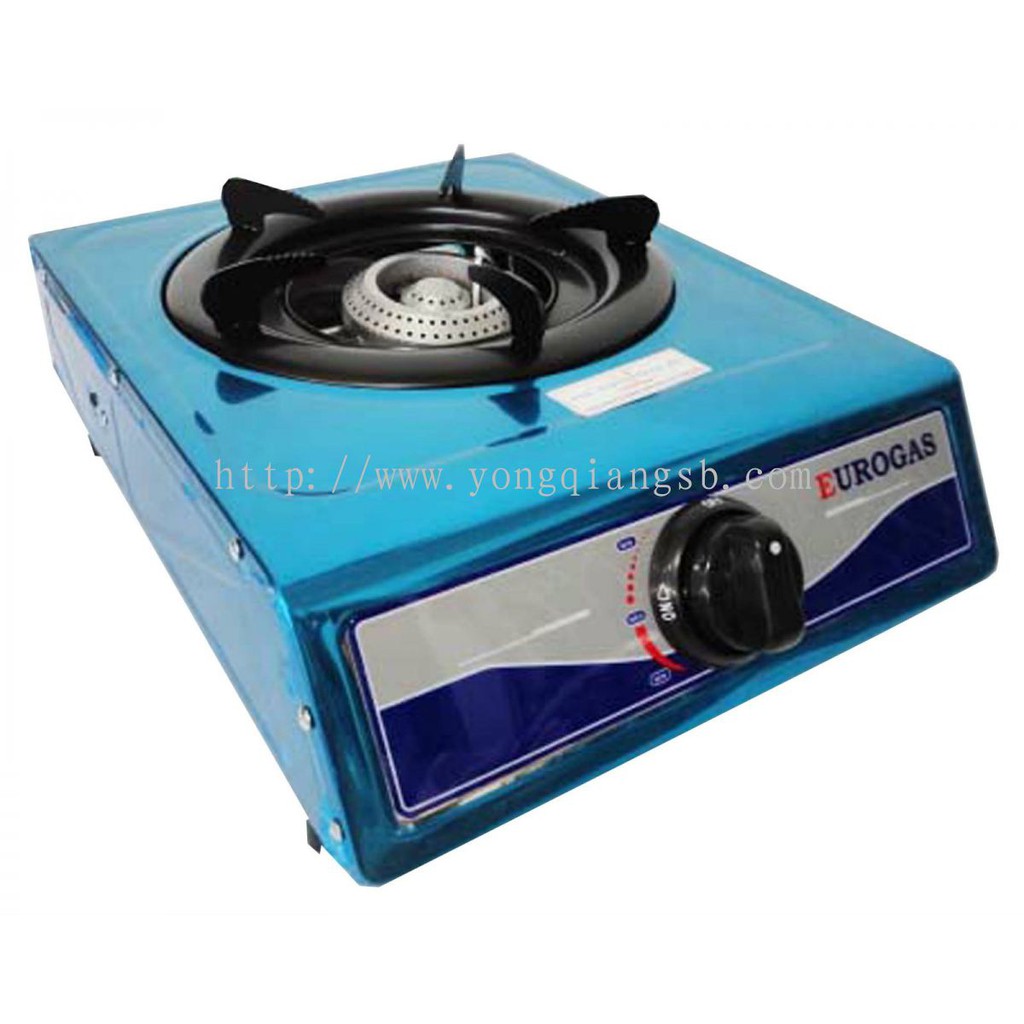 Eurogas Stainless Steel Single Gas Stove Shopee Malaysia