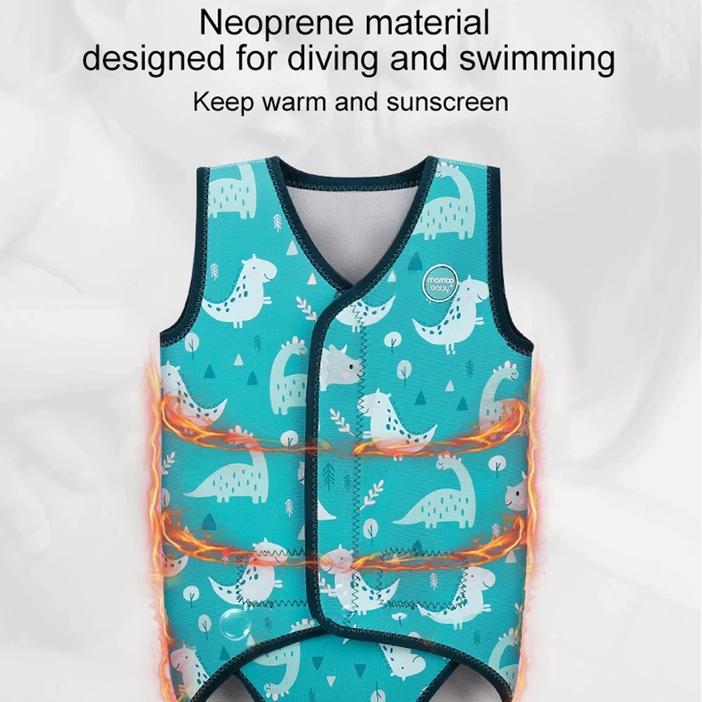 MAMBOBABY 3mm Neoprene Wetsuit Baby Thermal Swimwear Prevent Cold Keep ...