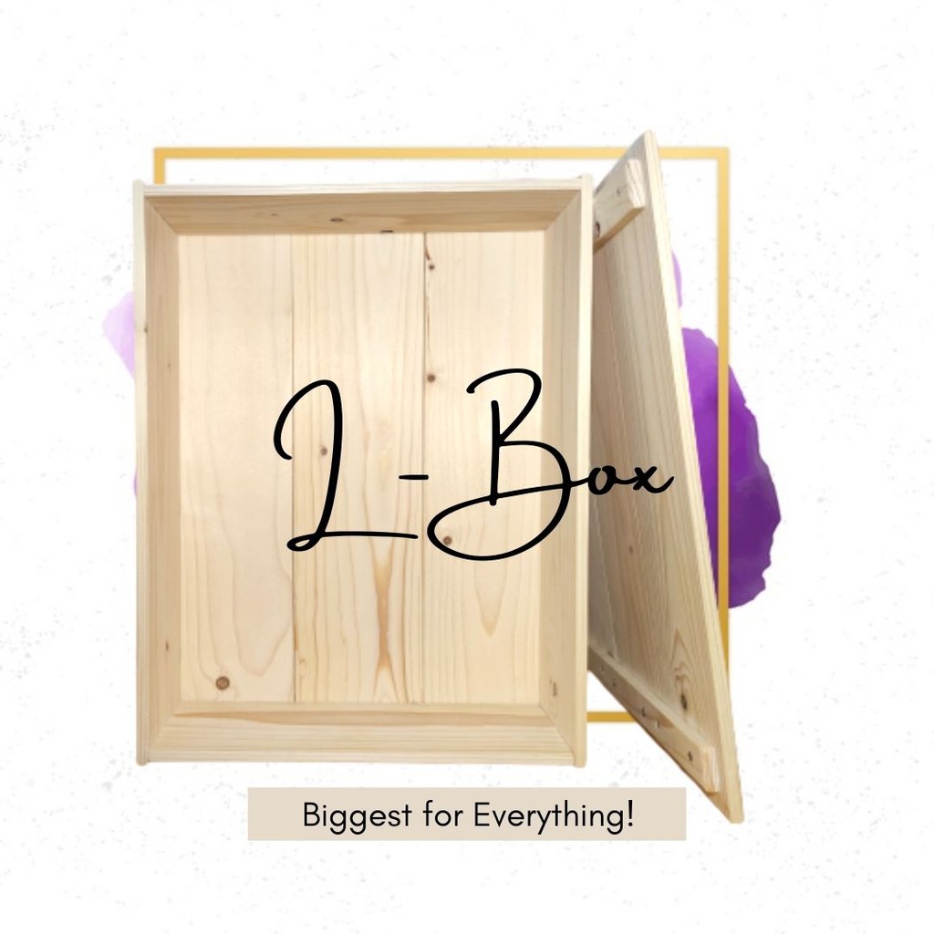 Wooden Multipurpose Spruce Box - Multipurpose Organiser - Natural ...