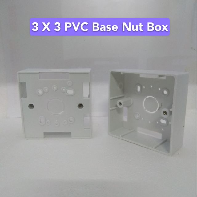 3 X 3 PVC Base Nut Box | Shopee Malaysia