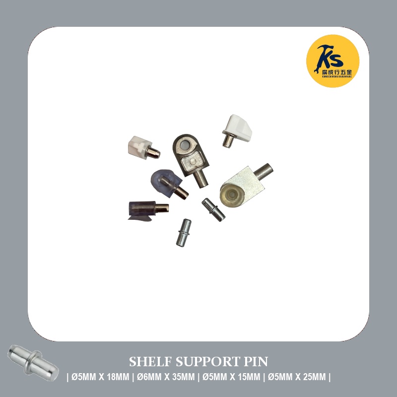Shelf Support Pin ( Ø5MM X 18MM | Ø6MM X 35MM | Ø5MM X 15MM | Ø5MM X ...