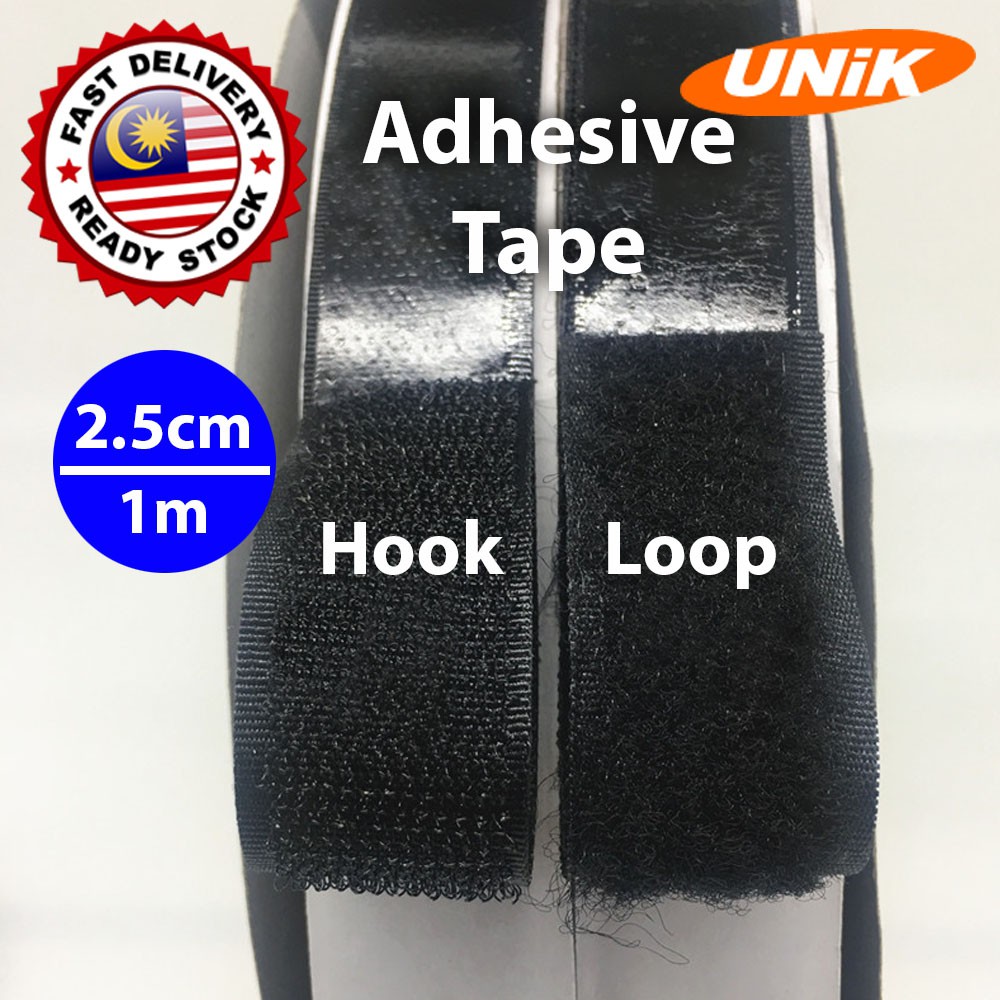 [UNIK] 20mm / 25mm Hook & Loop Self Adhesive Velcro Tape / Magic Tape ...