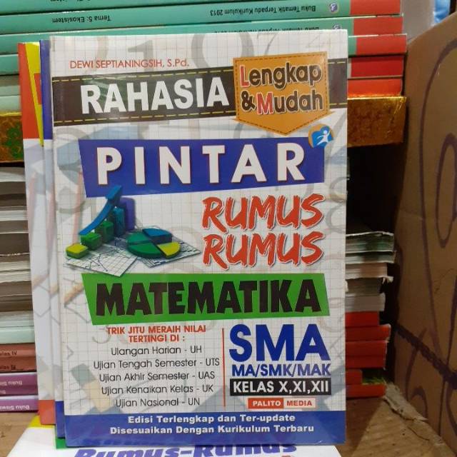 Smart secrets of mathematics formulas for high school | Shopee Malaysia