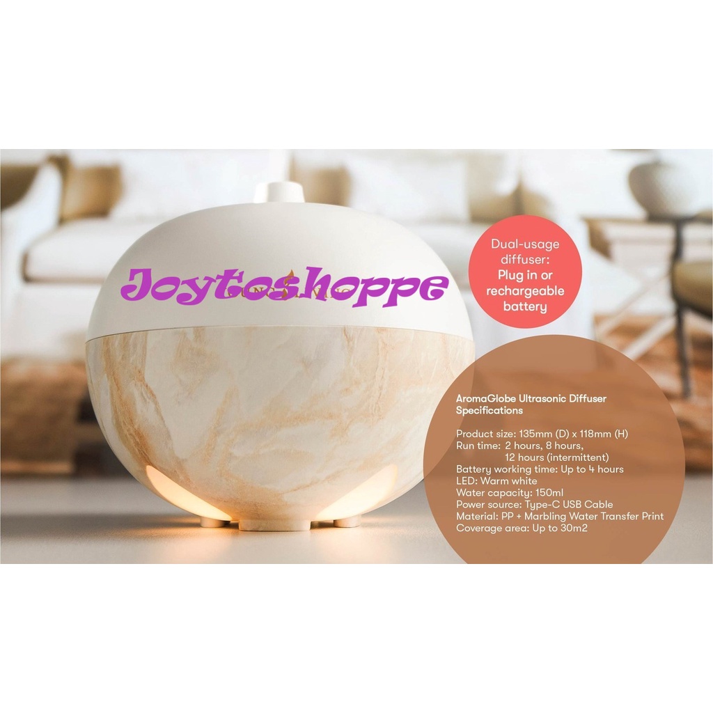 YoungLivings AromaGlobe diffuser / Aroma Globe diffuser (USBC plugin