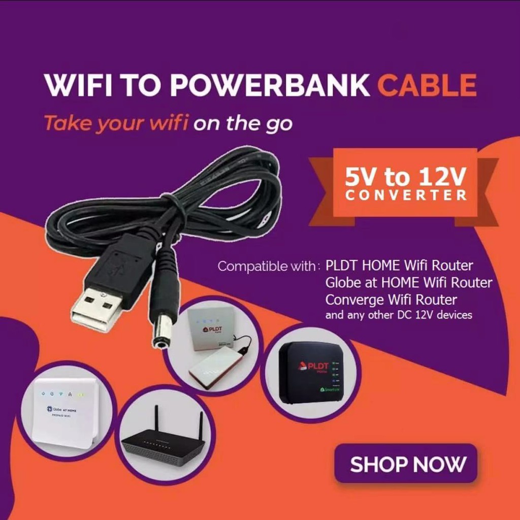 USB Power adaptor for Modems Routers WIFI ABS CBN TV Plus TV Box 5v to ...