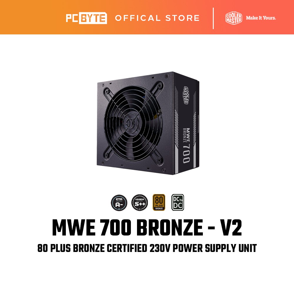 Cooler Master MWE 700 Bronze V2 Power Supply | Shopee Malaysia