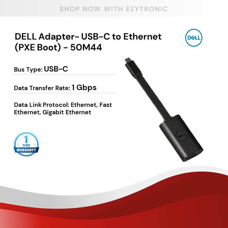 Dell Adapter USBC to (PXE Boot) Shopee Malaysia