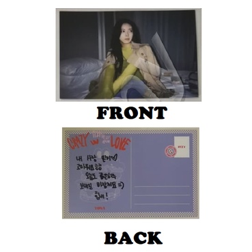 POB ONLY] ITZY - CRAZY IN LOVE OFFICIAL Benefits Photocard hello82