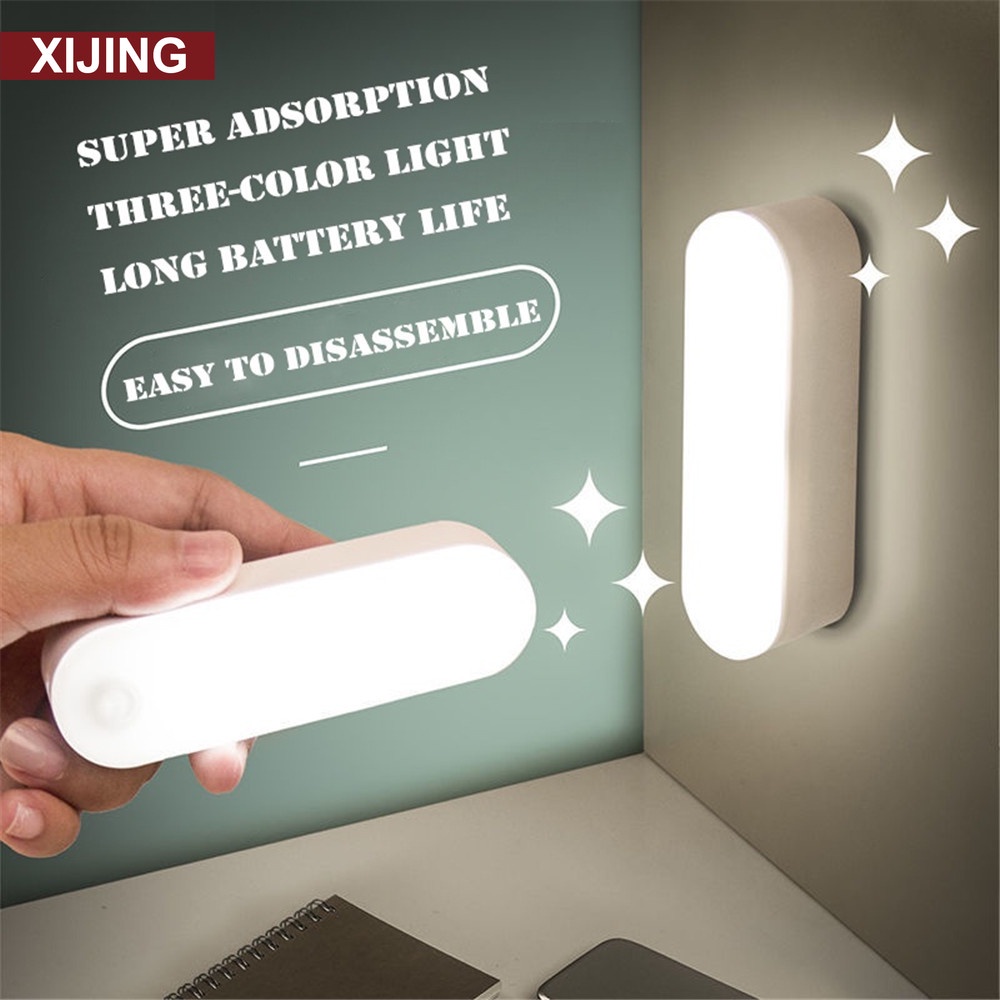 XJ-Body Sensing Lamp Bedroom Aisle Toilet Charging Stair Cupboard Lamp ...