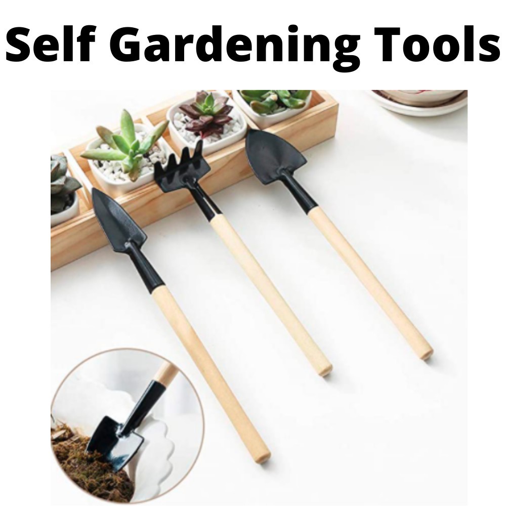 [ Local Ready Stock ] Gardening Tool Set (3 Pcs) Spade Shovel Rake for ...