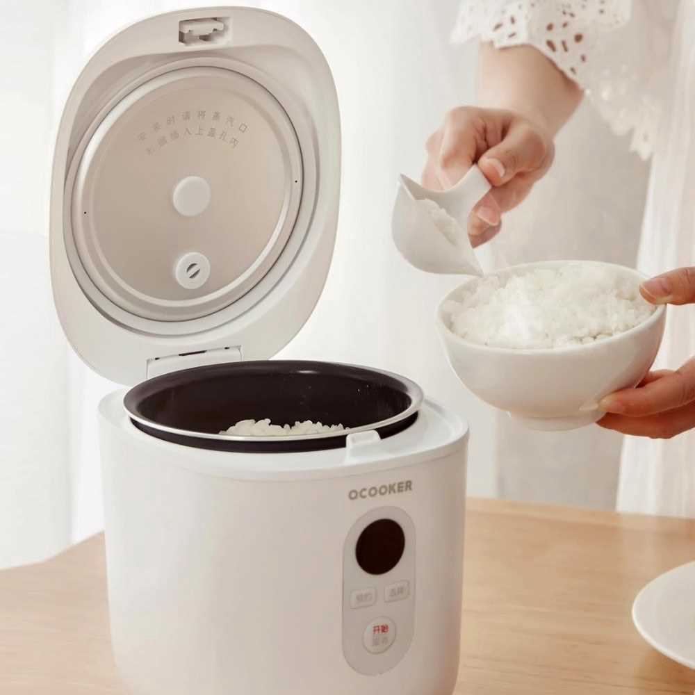 Xiaomi Ocooker Mini Rice Cooker 1.2L (white) Shopee Malaysia