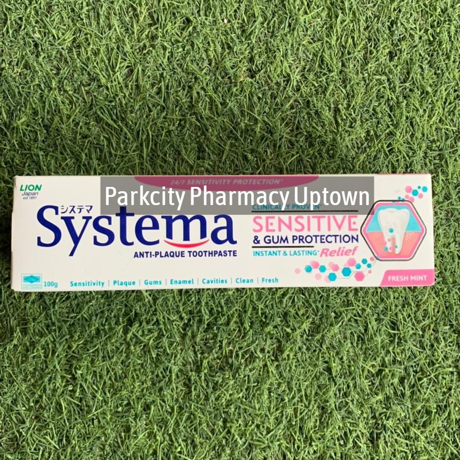 Systema Sensitive & Gum Protection Relief Fresh Mint 100g | Shopee Malaysia