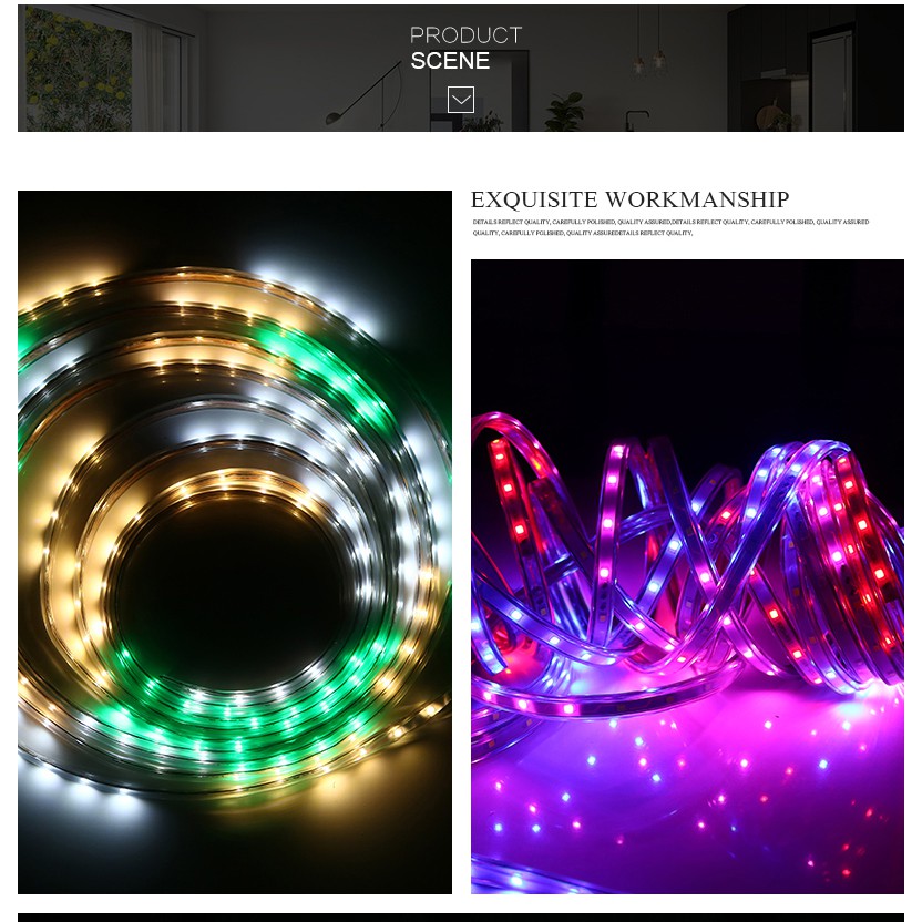 LED RAYA COLORFUL CRISTAL LIGHT LAMPU HIASAN LAMPU RAYA 10 meter LED ...