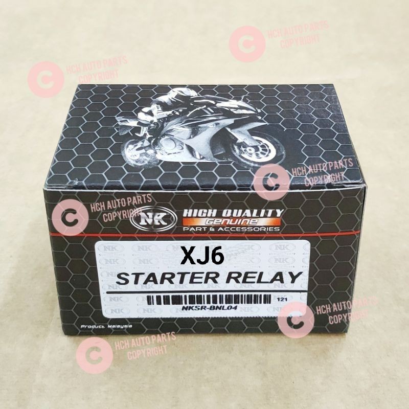 STARTER RELAY YAMAHA XJ6 / YZFR1/ YZFR6/ FJR 1300/ V MAX 1700 (NK