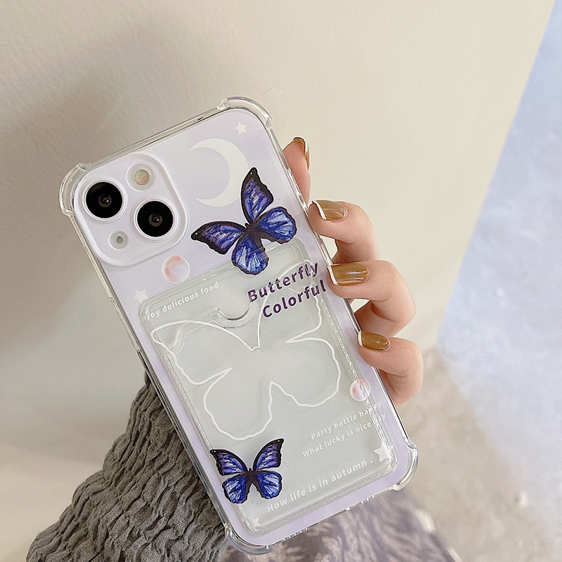 The back cover can be inserted into the transparent silicone phone case ...