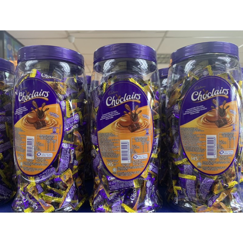 COKLAT LANGKAWI CADBURY CHOCLAIRS GOLD ELVAN TOFFEE ECLAIRS Shopee