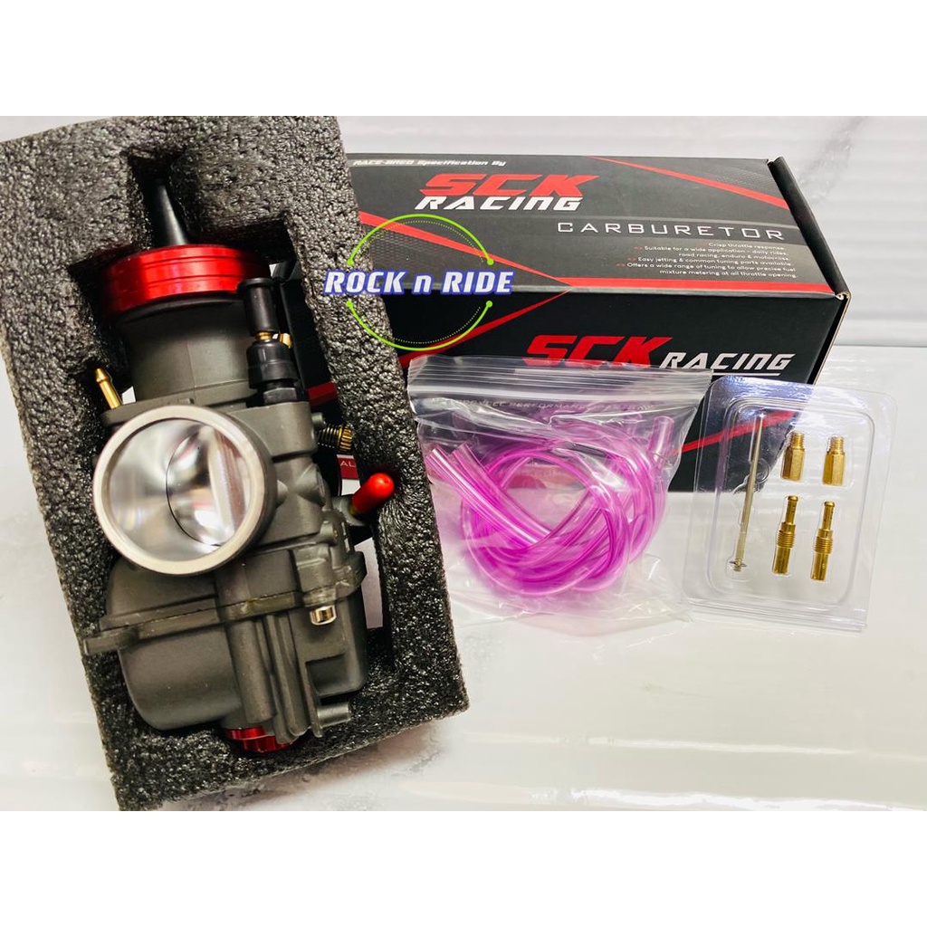 100% ORI SCK RACING CARBURETOR PWK KABURETOR [ POWER JET ] 24MM / 28MM ...