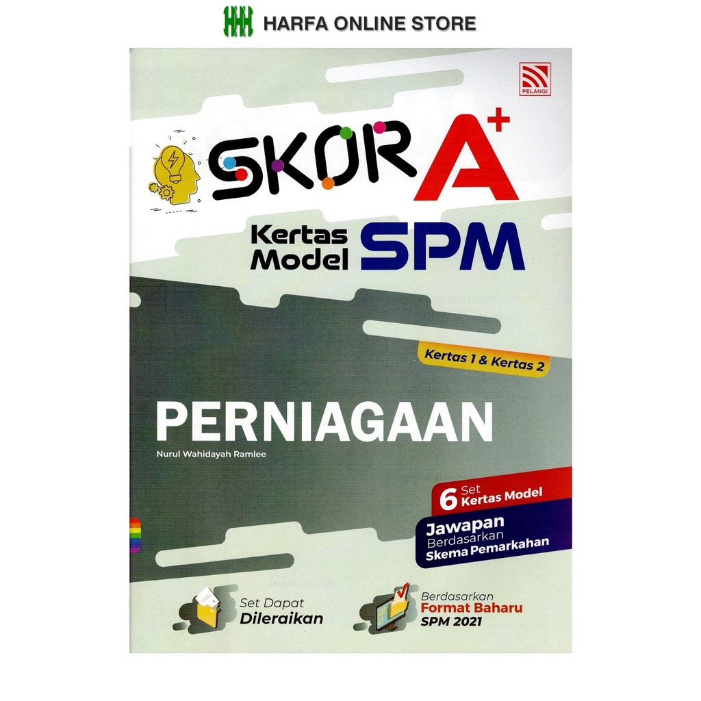 Buku Latihan Skor A Kertas Model Spm Perniagaan Kertas Kertas