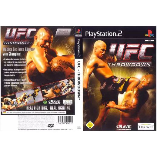 UFC Throwdown PS2 Playstation 2 Games Shopee Malaysia