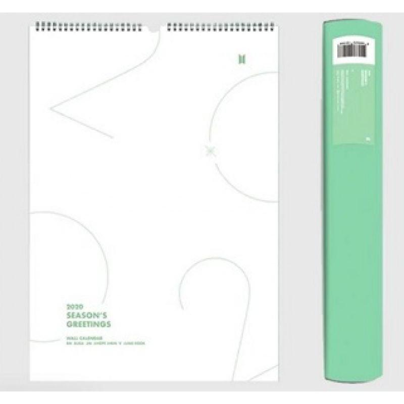 BTS 2020 SEASON'S GREETINGS WALL CALENDAR | Shopee Malaysia