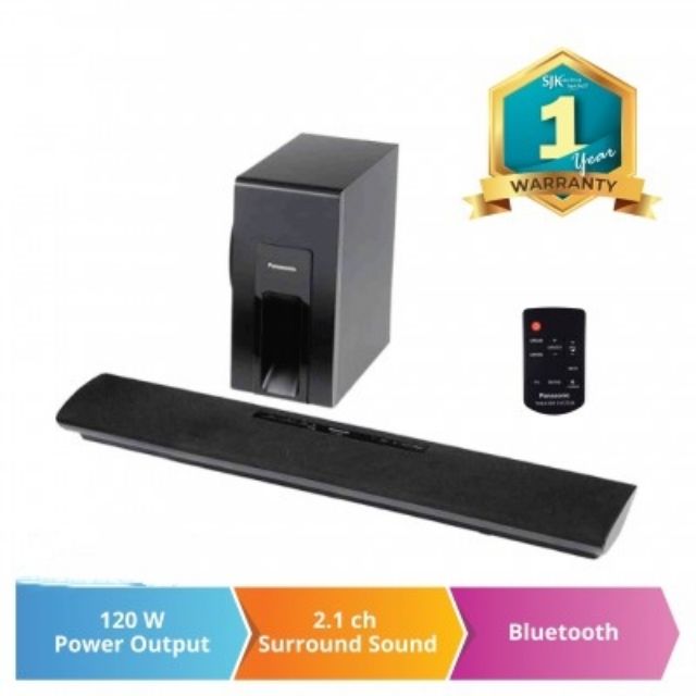 VINABTY Telecomando Sostitutivo N2QAYC000103 Per Soundbar Panasonic SC-HTB18, Funzioni Originali, Plug And Play, Batteria CR2025 Non Inclusa
