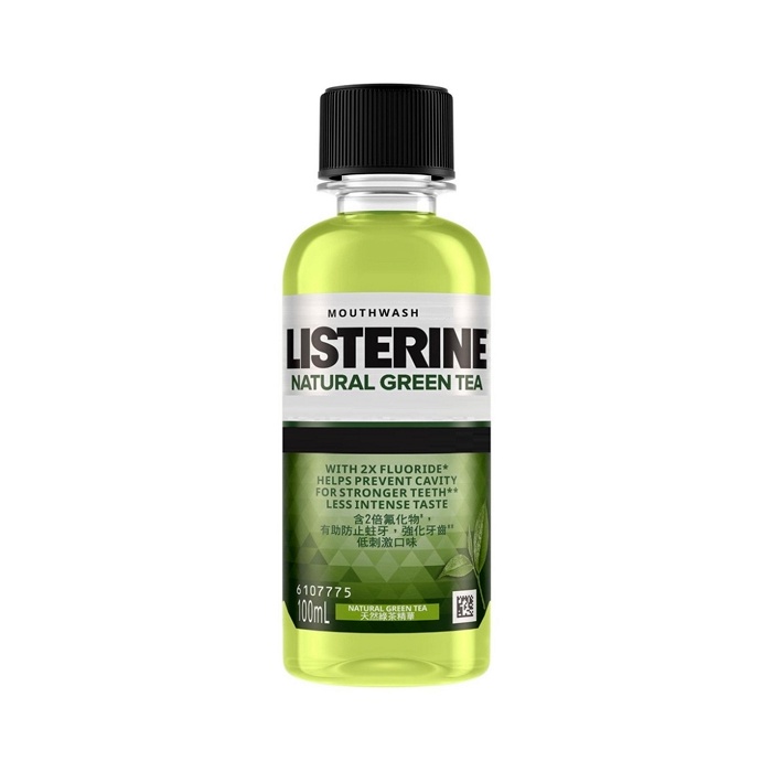 Listerine Natural Green Tea Less Intense x 100ml | Shopee Malaysia