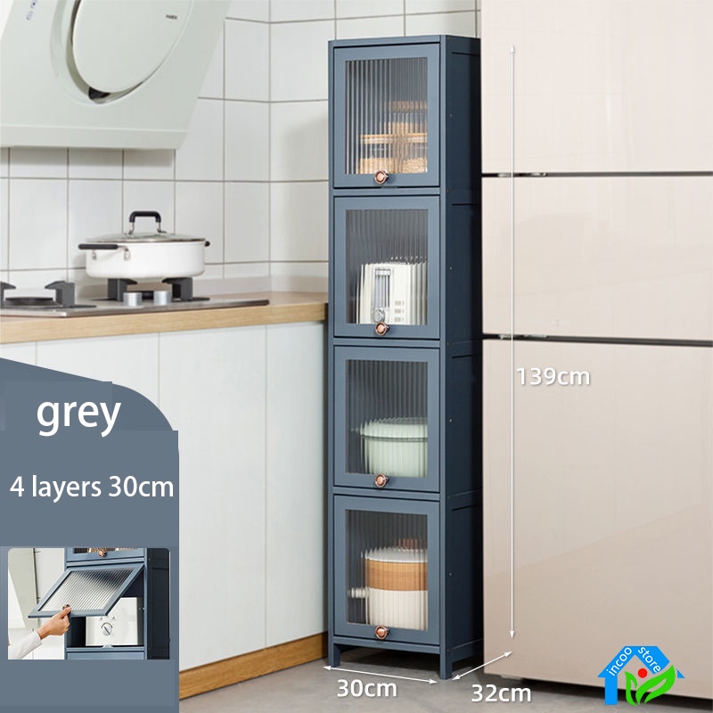 🔥ready Stock🔥kitchen Narrow Slot Shelf Crevice Storage Cabinet Multi 