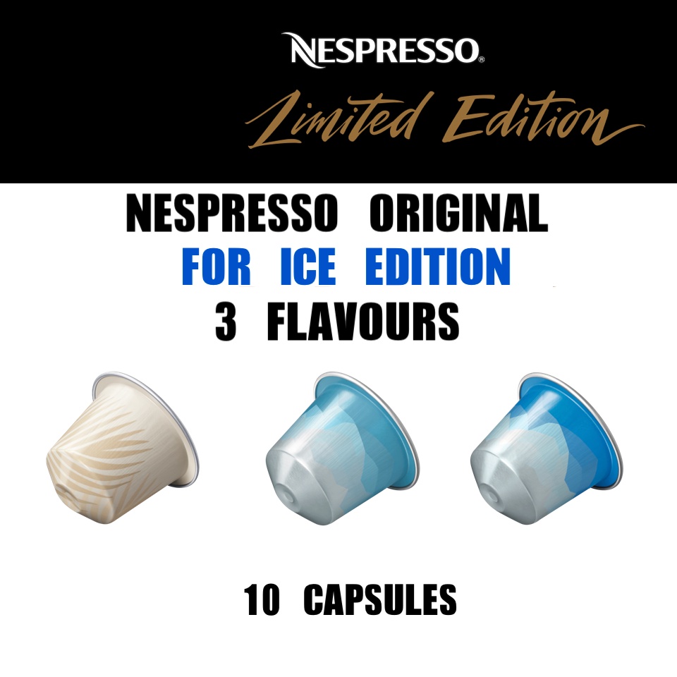 Nespresso iced 2024 coffee capsules