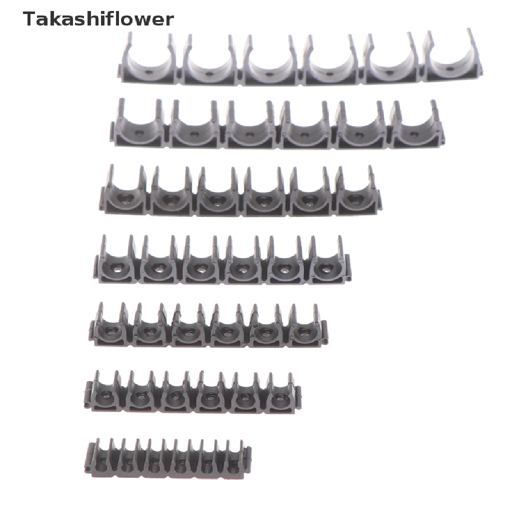 (Takashiflower) Pneumatic Tube Air Hose Fixing Clamp Water Pipe Holder