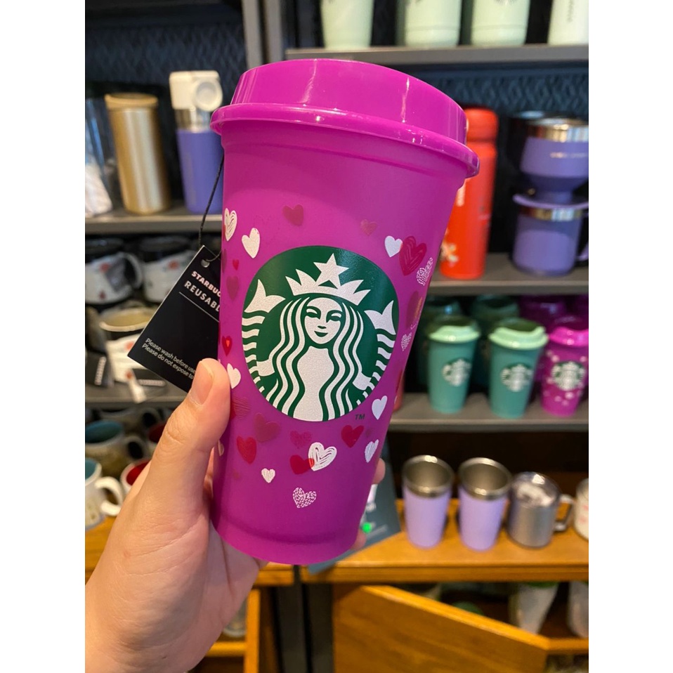 TUMBLER STARBUCK PURPLE WITH TOPPER | Shopee Malaysia