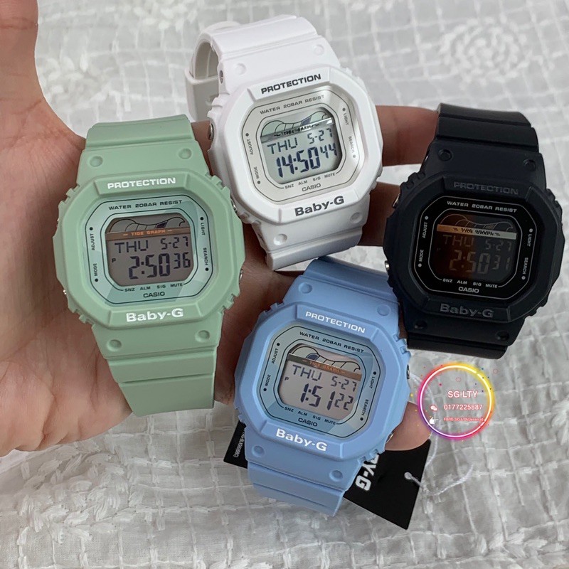 Baby g tide clearance watch