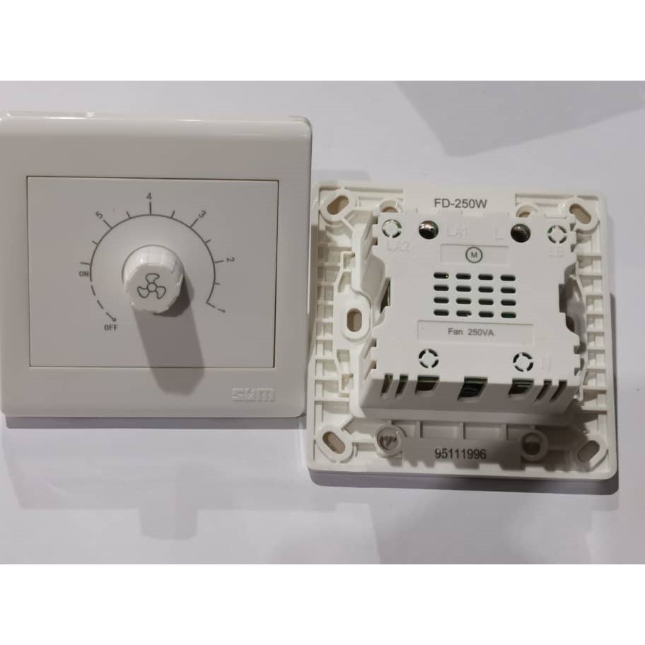 1 GANG 250W FAN DIMMER SWITCH -FD-250W | Shopee Malaysia