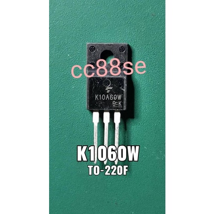 K10A60W K10A60 10N60 TO-220F N-CHANNEL POWER MOSFET TRANSISTOR FET ...