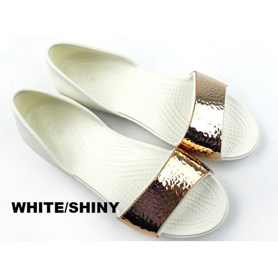 Crocs Lina Embellished D'Orsay Flat Shopee Malaysia