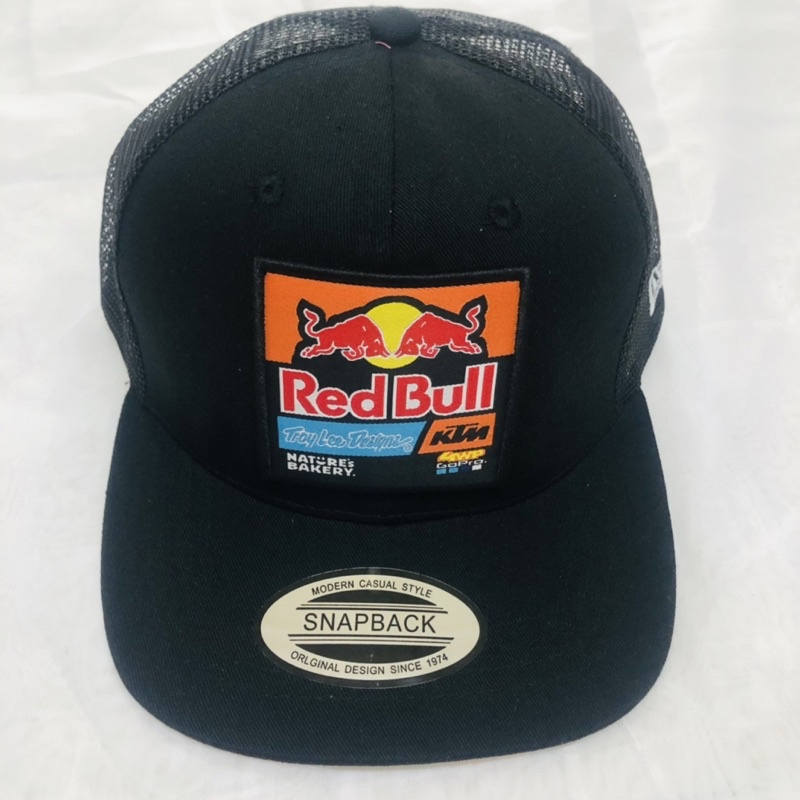 Branded three stripes neatly embroidery snapback netting cap topi with ...