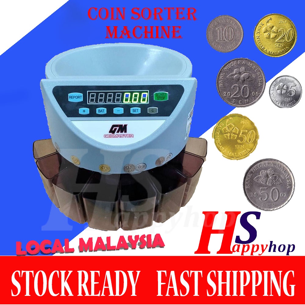 Money Coin Counting Machine , Coin Sorting Machine Shopee Malaysia