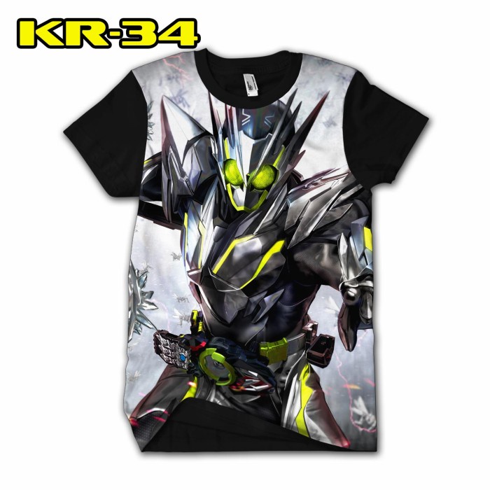 Kamen Rider T-shirt SilverZIO Tokusatsu 3D Character okay | Shopee Malaysia