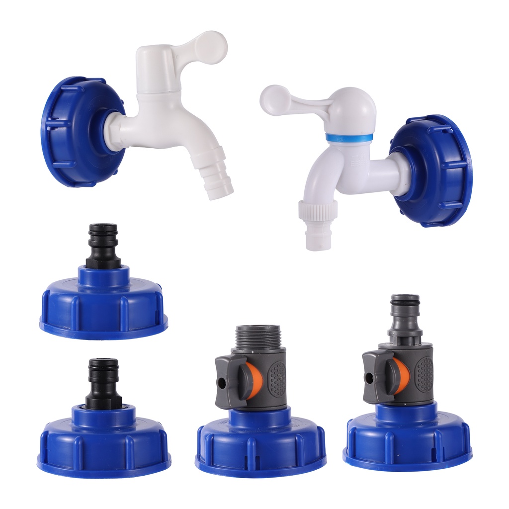 IBC Tank Adapter S60 Coarse Thread Tap Valve Replacement Fitting Ton