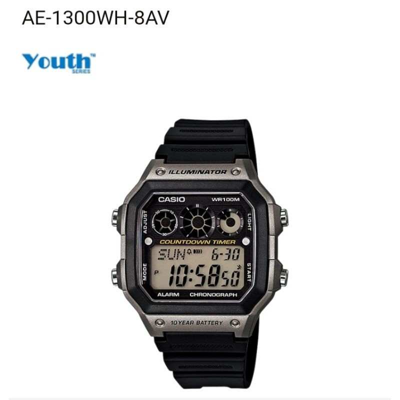 Official Warranty Casio Ae 1300wh Ae 1300wh 1a Ae 1300wh 2a Ae 1300wh