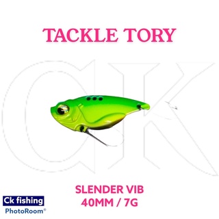 Tackle Tory Slender 40mm / 7g VIB Fishing Casting Sinking Lure Vibrate  Blade Lure Good Quality And Good Action 5 Color.
