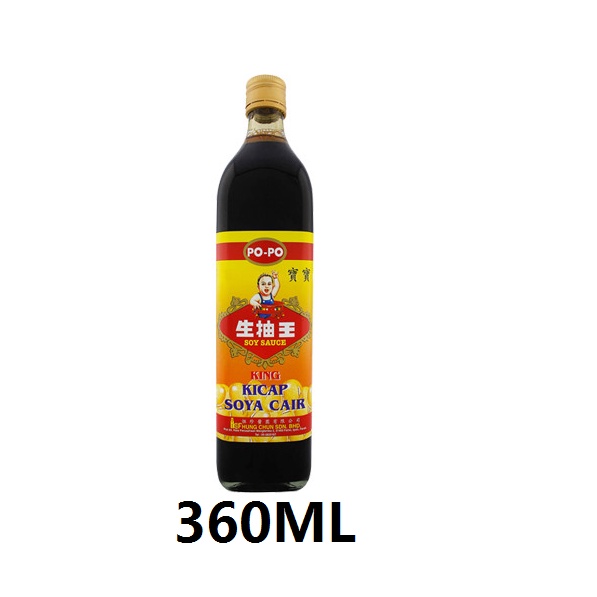 POPO KING LIGHT SOY SAUCE 360ML Shopee Malaysia