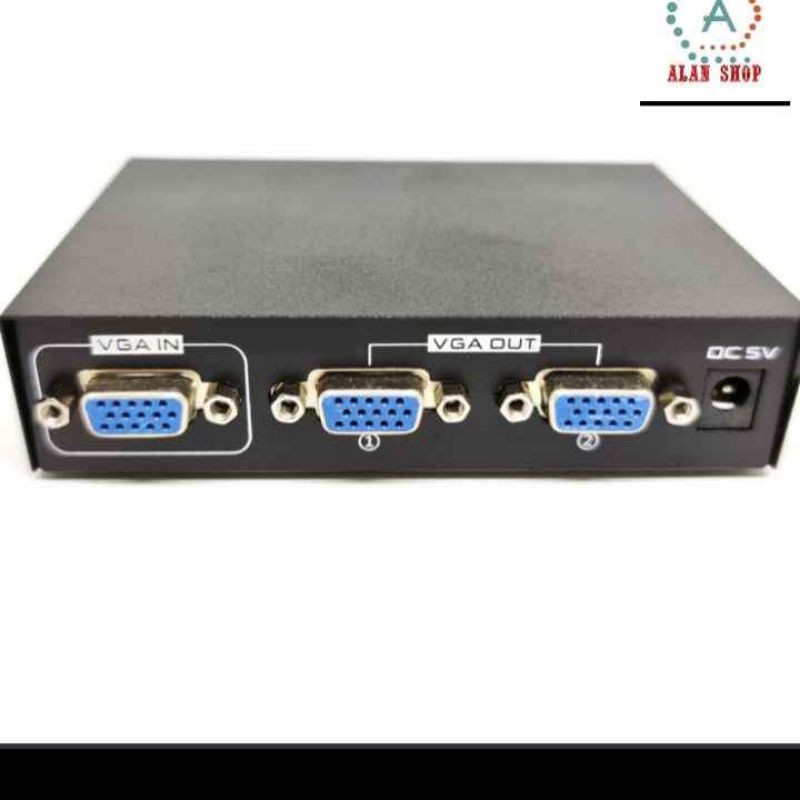 Vga SPLITTER 2 PORT & 4 PORT + ADAPTER | Shopee Malaysia