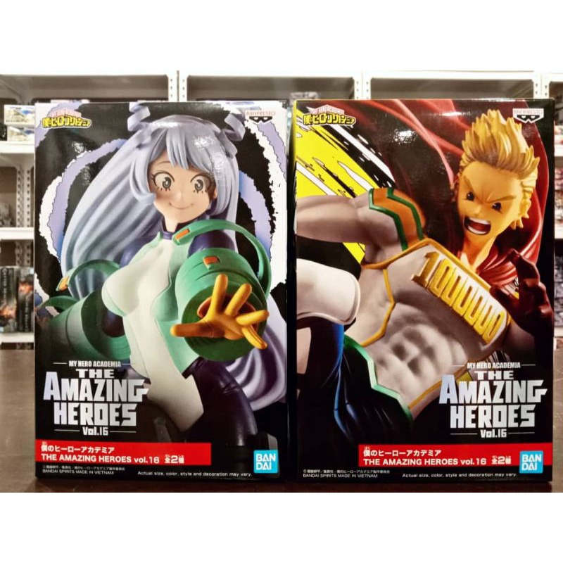 Figurine Banpresto My Hero Academia – Nejire Hado, The Amazing Heroes Vol.16, Neuve
