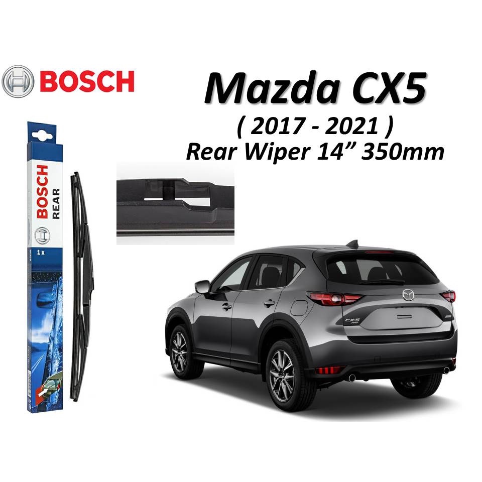 Bosch Rear Wiper Blade H352 ( 350 mm / 14' ) For Mazda CX5 ( 2017 ...