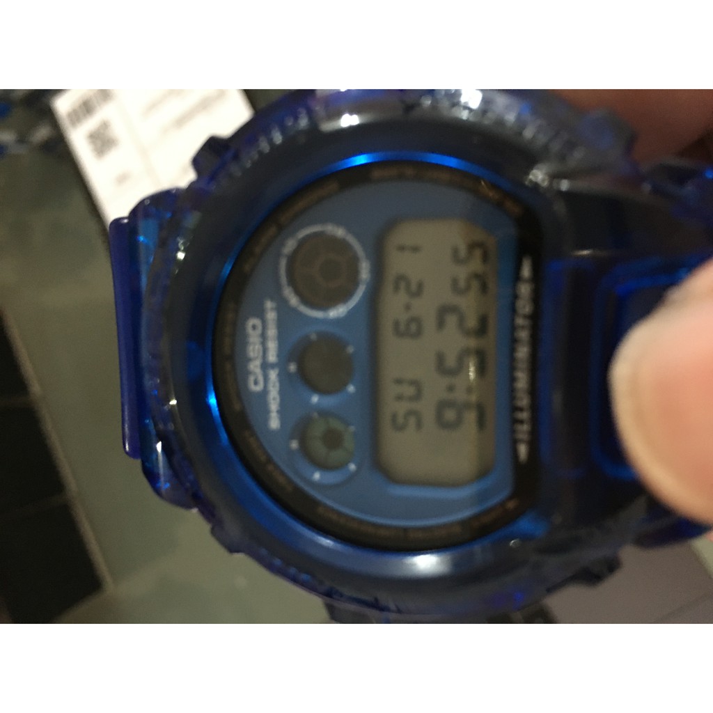 Casio G Shock Dw6900 Dw 6900 1vdr Smurf Custom Shopee Malaysia 2630