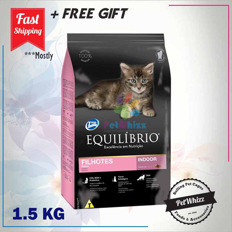 EQUILIBRIO Kitten 1.5 kg ( ORI-PACK 1 UNIT ) | Shopee Malaysia